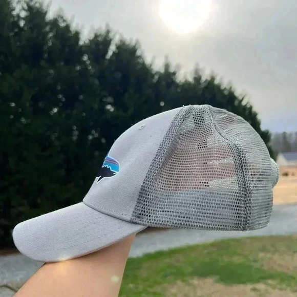 Patagonia Fitz Roy Trout Trucker Hat -Drifter Gray - Picture 5 of 8